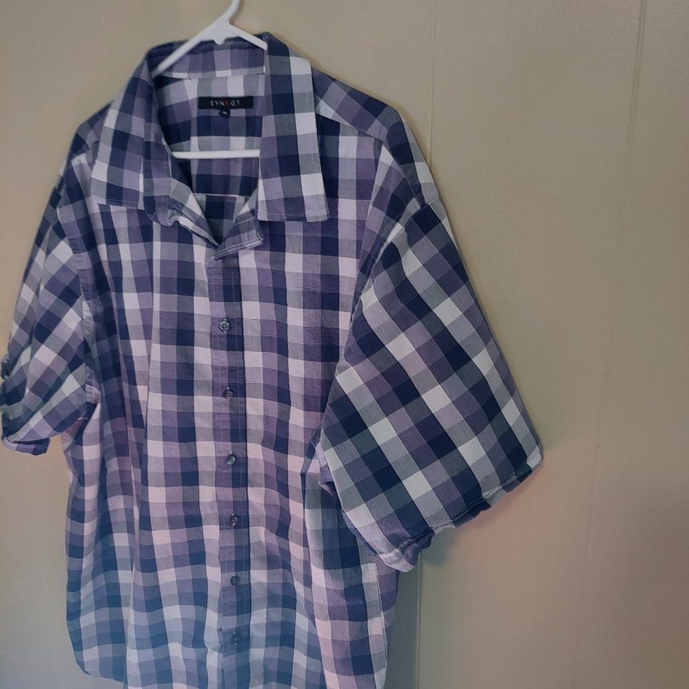 synrgy men's button up 3xl